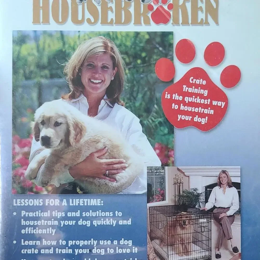 Pawsitively Housebroken Lessons (DVD) A Lifetime Dog Pet Crate Training